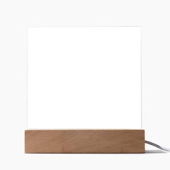 To My Daughter Lion Crown – Acrylic Square
